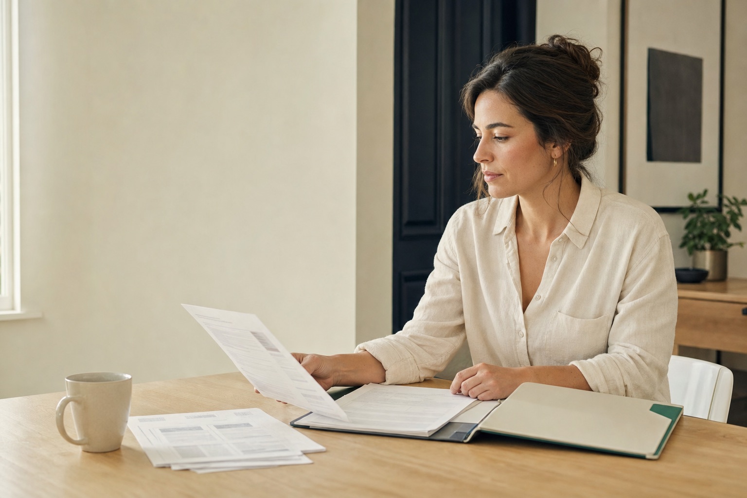 Borrower reviewing a clear federal repayment roadmap from a student loan advisor